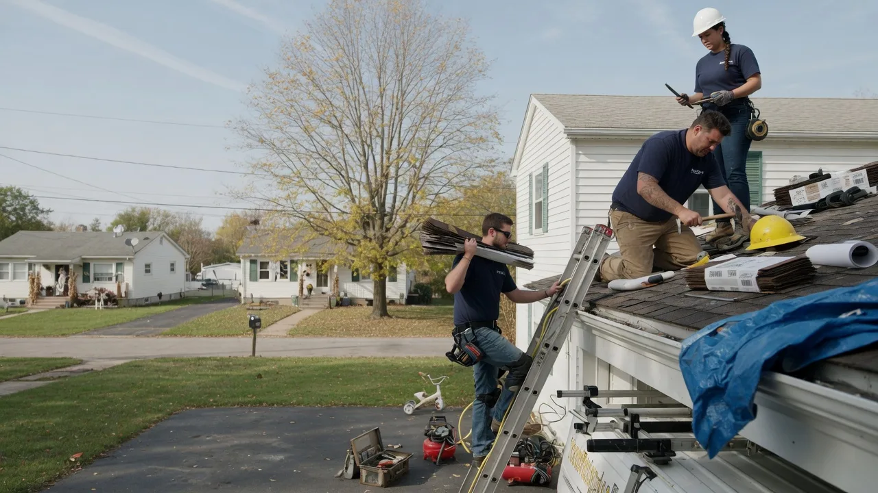Local Roofing Contractors in Morton, IL near me